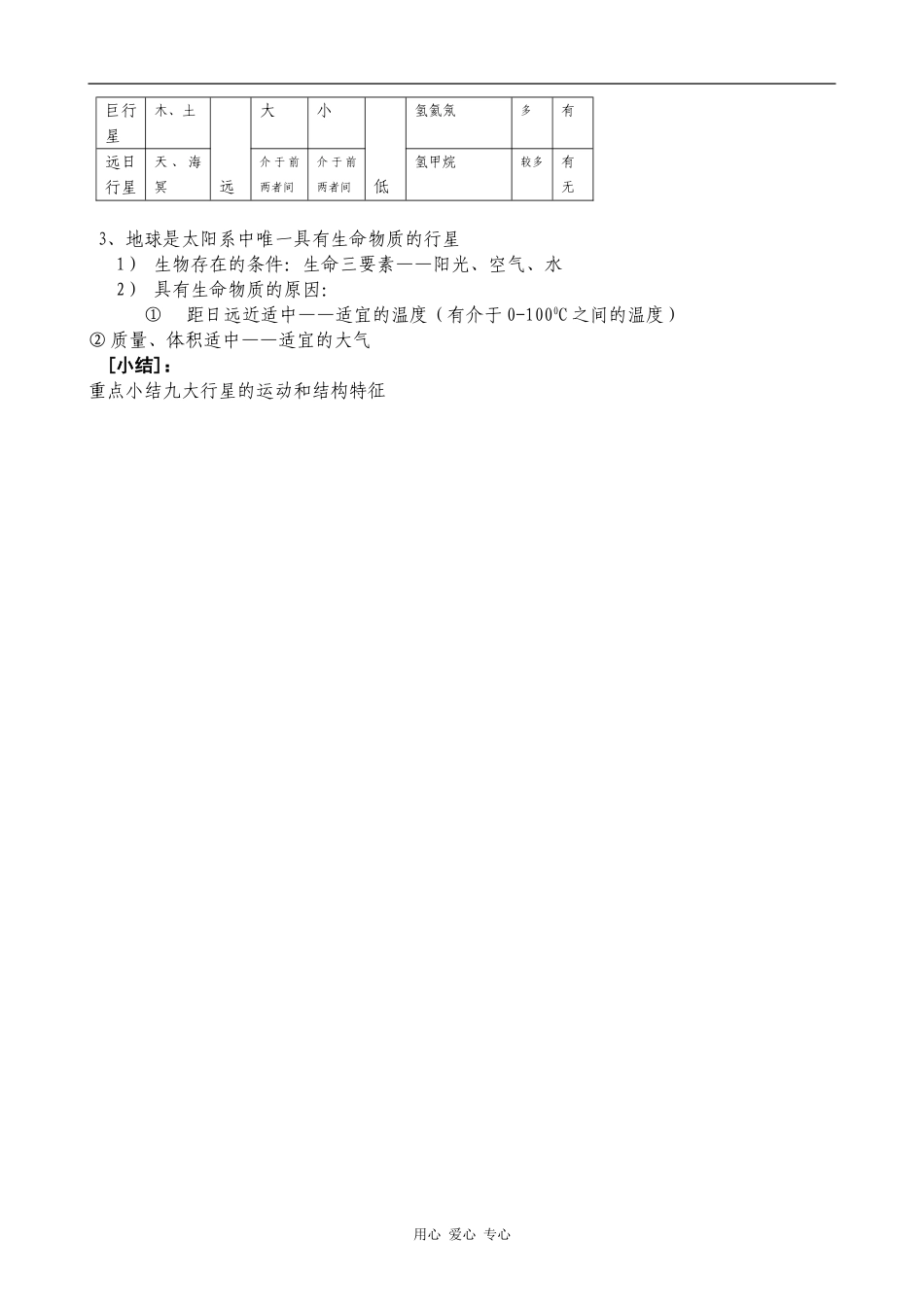 高中地理太阳和太阳系(2)人教版选修一_第3页