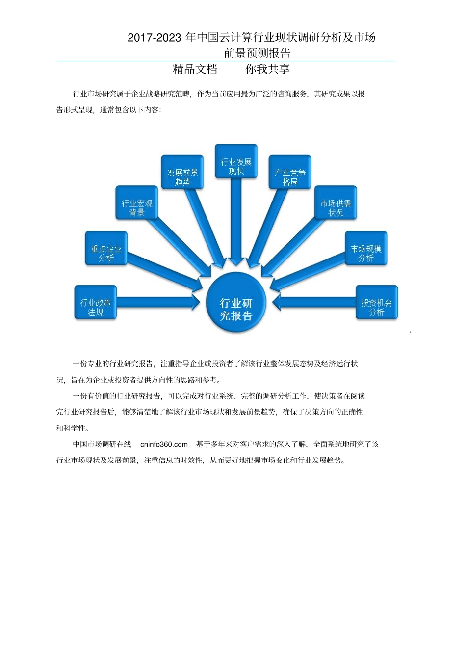 中国云计算行业调研分析报告_第2页