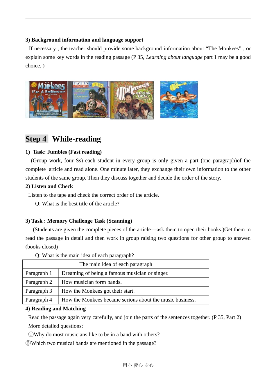 高一英语 Unit5 Module2 Period 1&2 Warming up & Reading_第3页