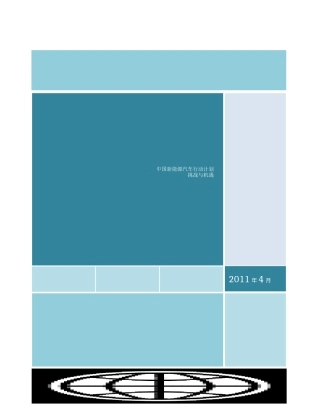 中国新能源汽车行动计划
