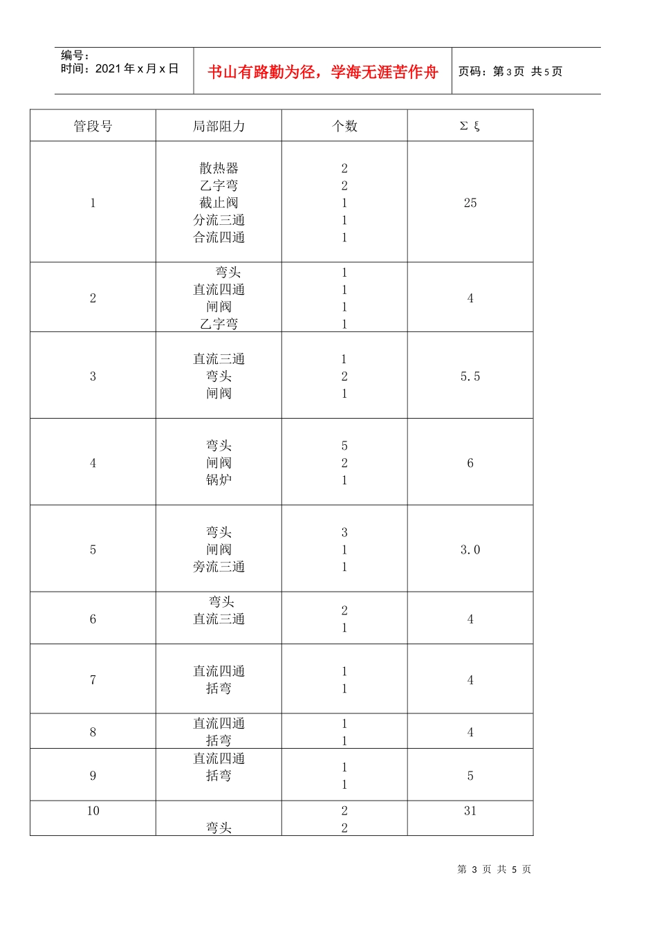 供热工程课程设计_第3页