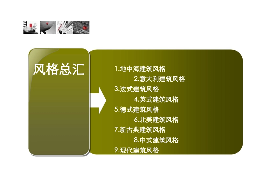 110页住宅建筑风格大全word版_第2页