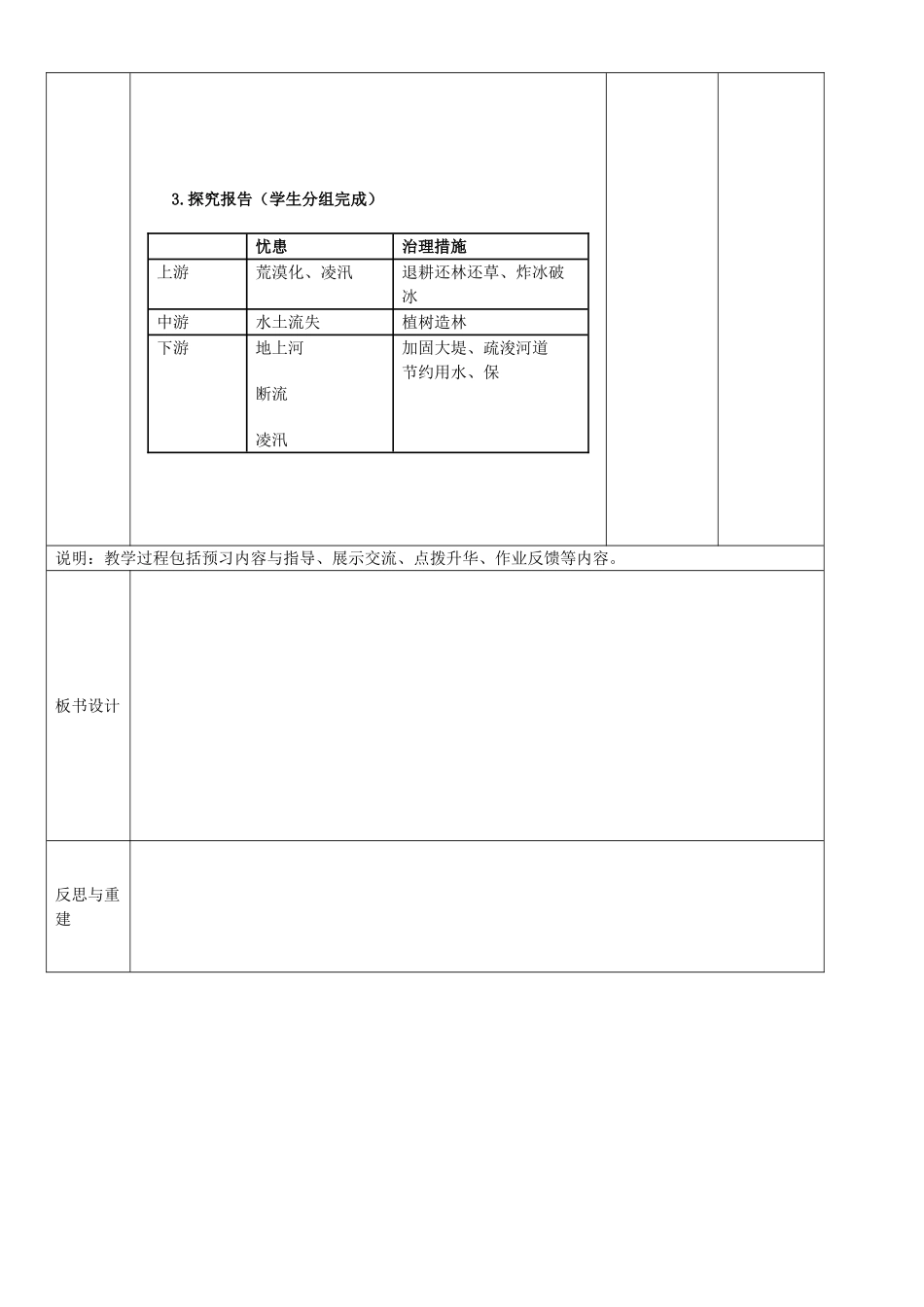 山东省临淄外国语实验学校八年级地理上册 河流教案（3） 新人教版_第3页