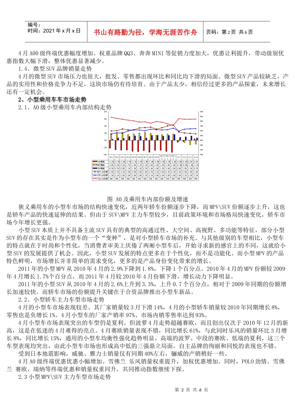 XXXX年4月狭义乘用车零售走势分析_第2页