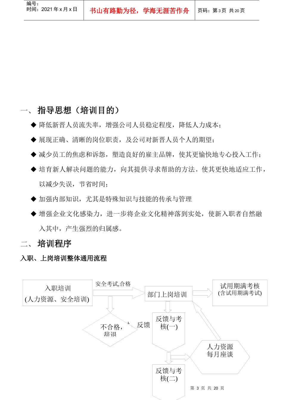 化工厂培训方案_第3页