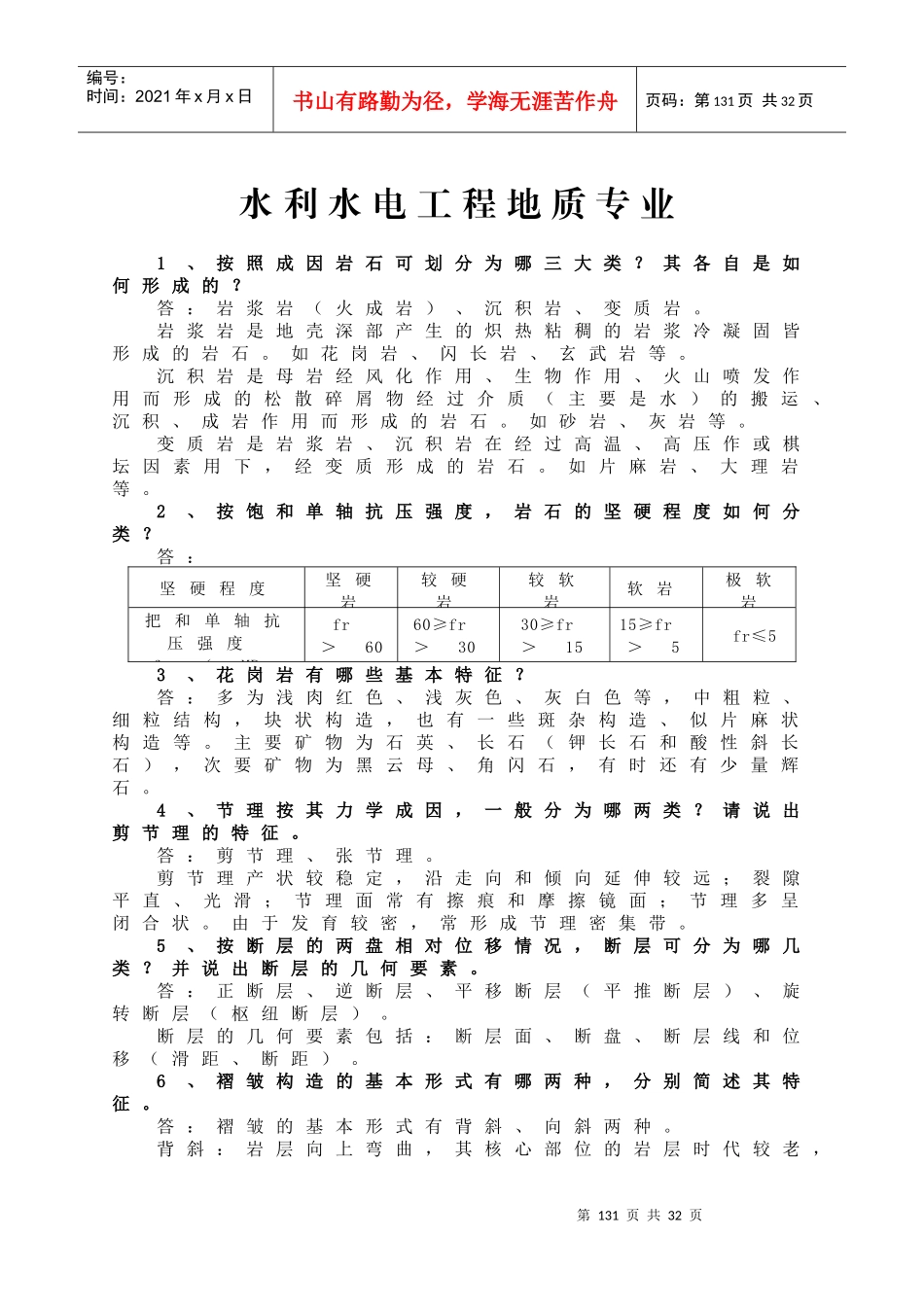 5、水利水电工程地质专业_第1页