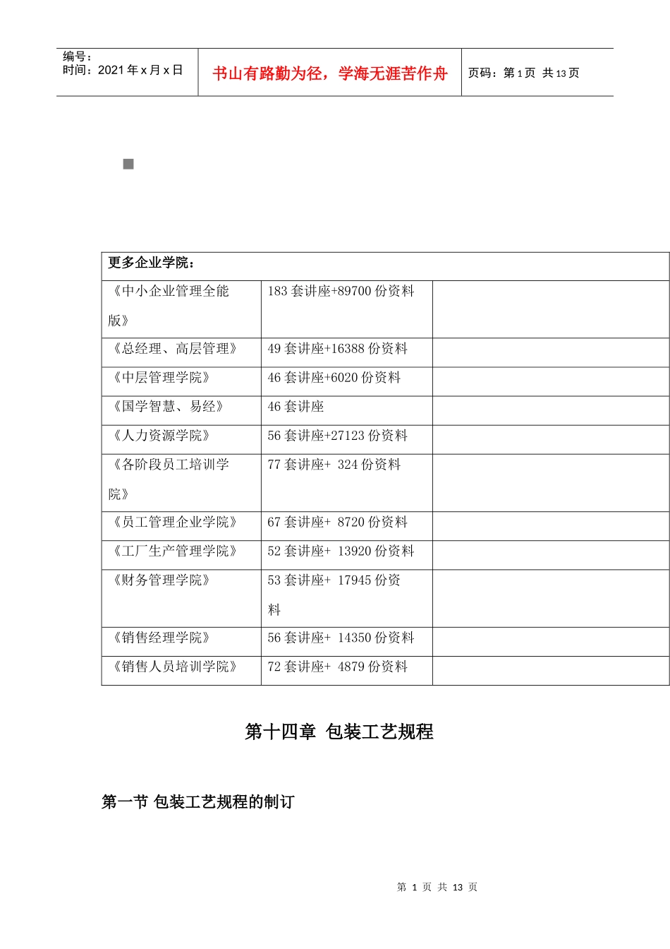 包装印刷包装工艺规程分析_第1页