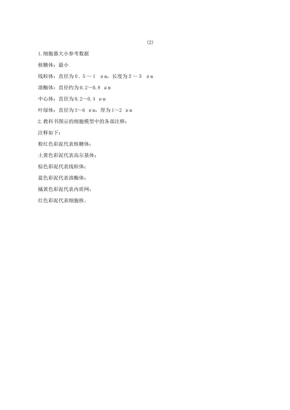 高中生物细胞核 系统的控制中心备课资料 新课标 人教版 必修1_第3页