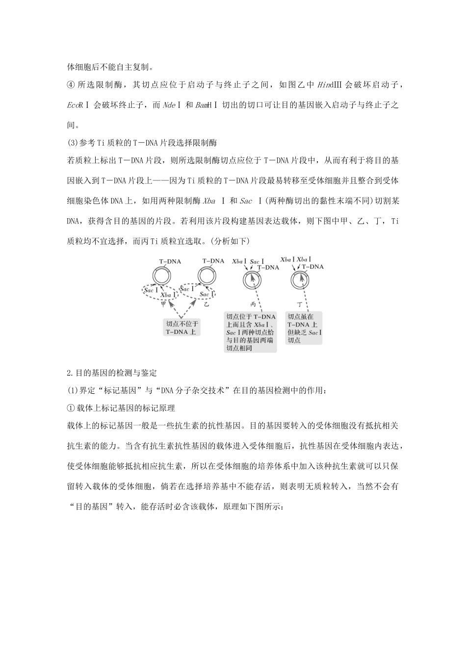 高考生物总复习 考点加强课6教案 中图版-中图版高三全册生物教案_第2页