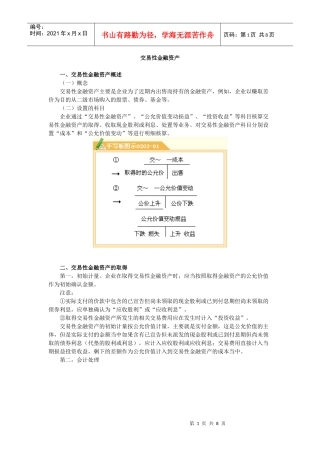 交易性金融资产讲义[1]