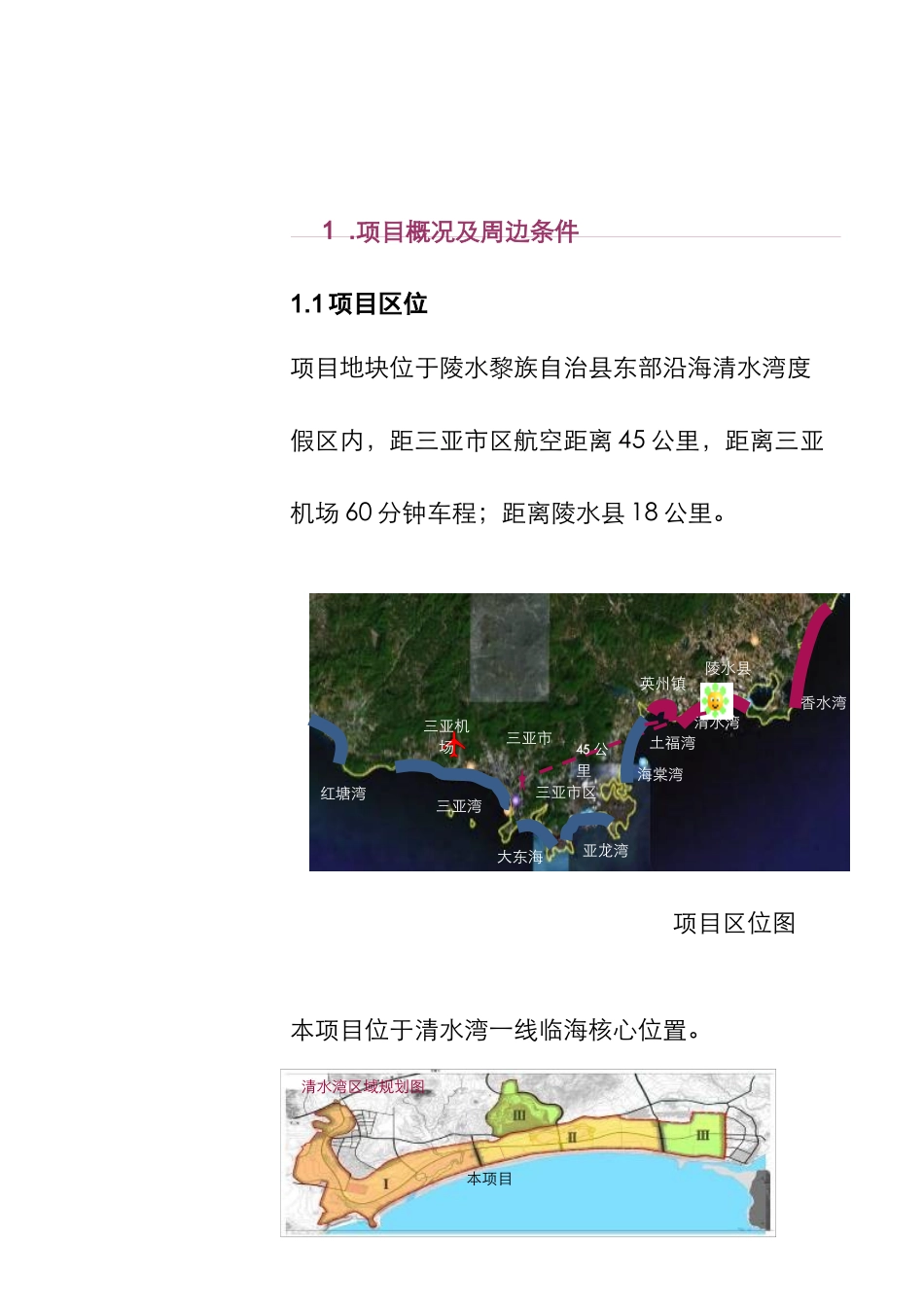 世联清水湾旅游地产项目概念性规划设计任务书_第3页