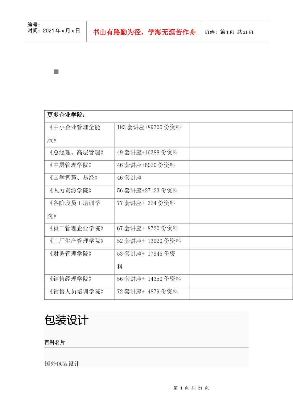 包装印刷包装设计与绿色包装_第1页