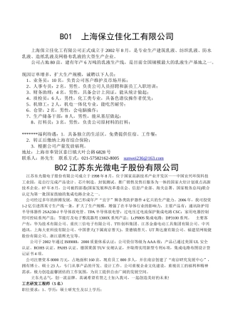 上海保立佳化工有限公司