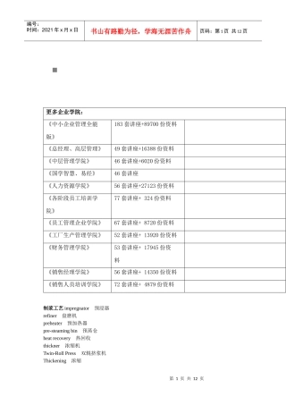 包装印刷造纸相关词汇汇总
