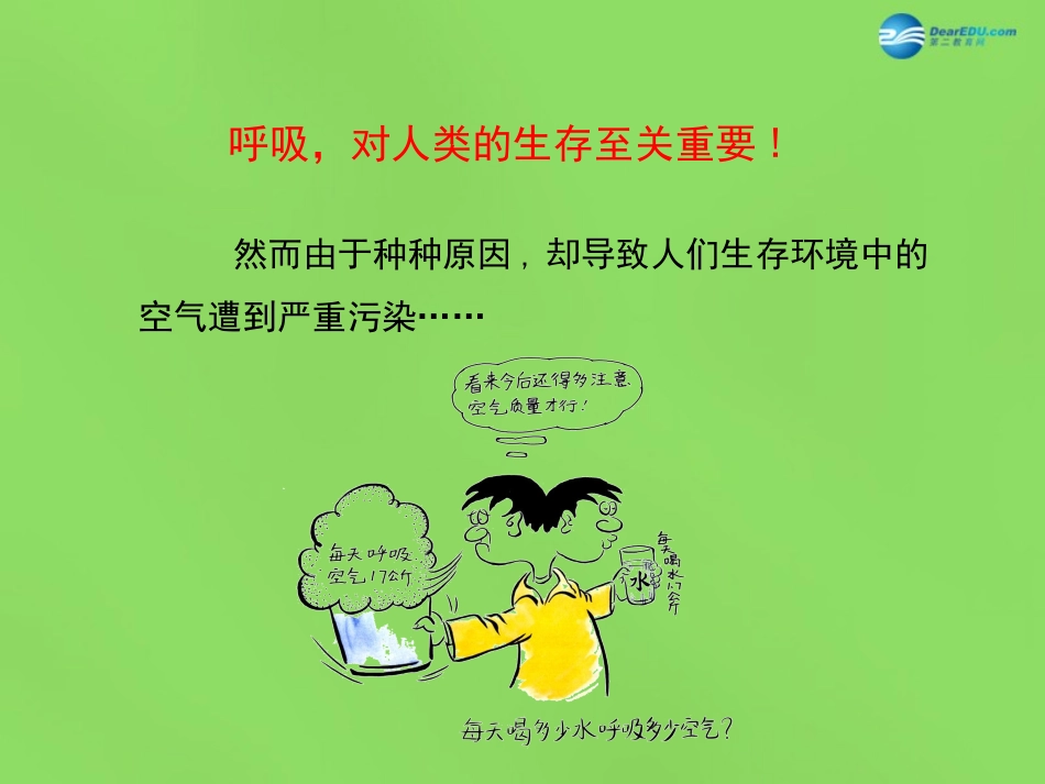 七年级生物下册 第二章 第3节《呼吸保健与急救》课件 （新版）济南版_第3页