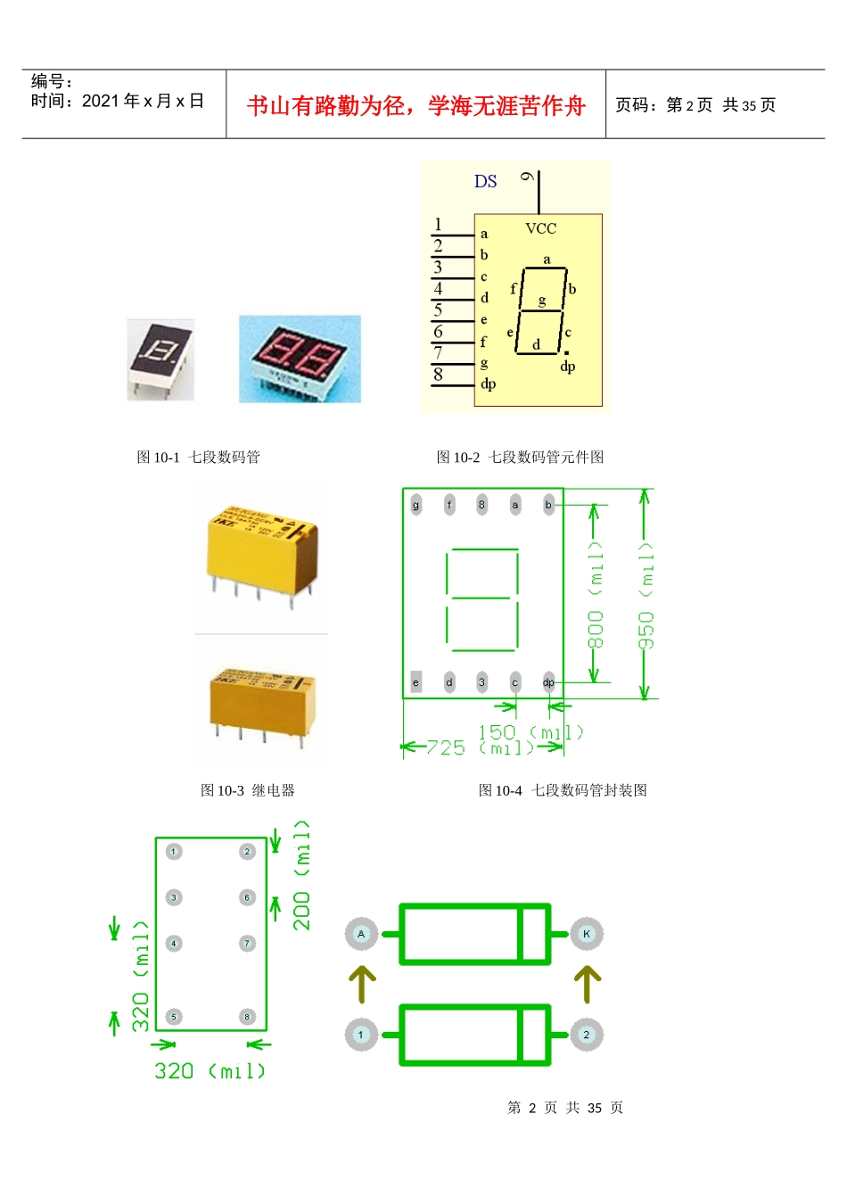 PCB元件封装的编辑与制作及IO口的扩展_第2页