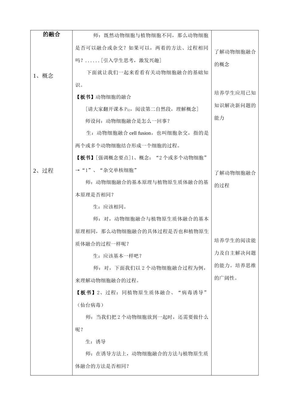 高中生物《动物细胞工程》教案2 新人教版选修3_第2页