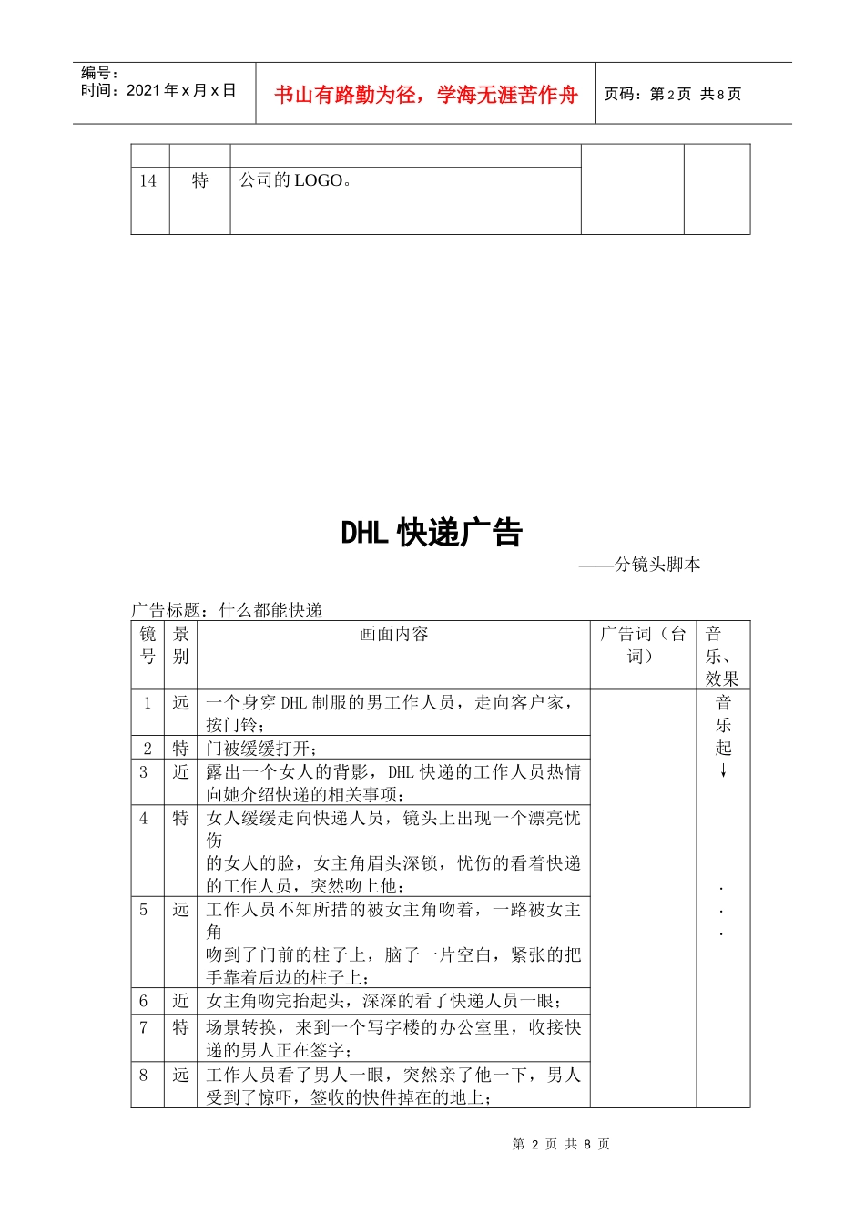 中国平安保险公司经典广告汇总_第2页