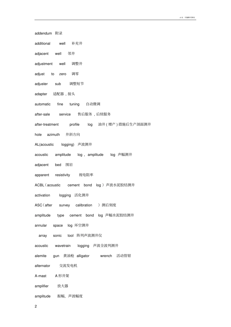史上最全石油英语词汇_第2页