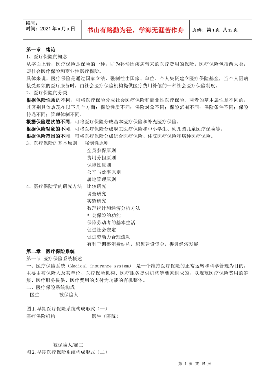 医疗保险(修改后)_第1页