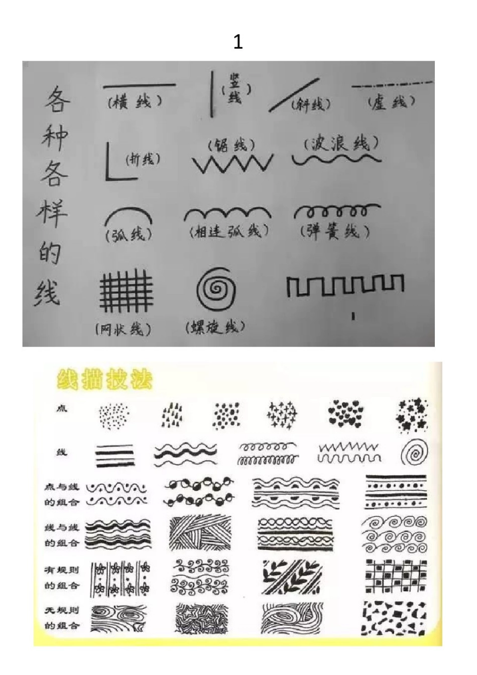 小孩幼儿宝宝各种线条形状练习画法大全_第1页