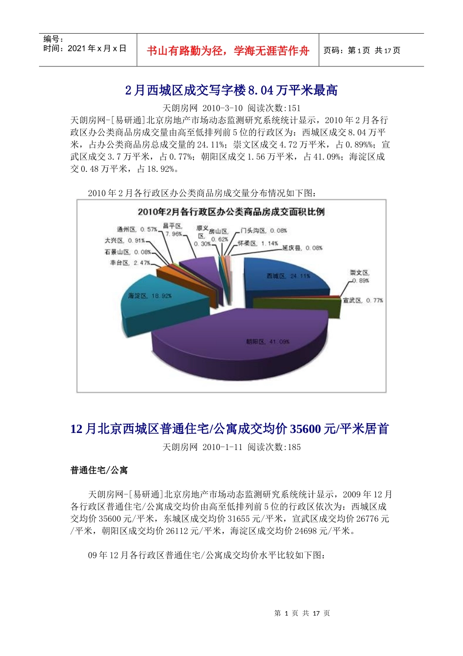 北京市西城区房地产资料_第1页