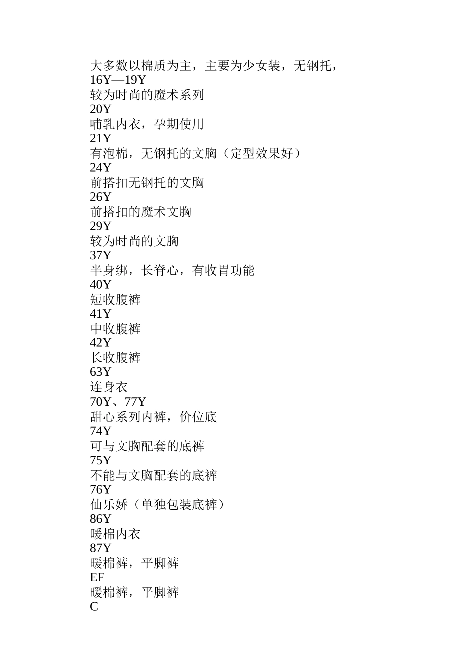世界名牌戴安芬内衣的内部培训资料_第3页