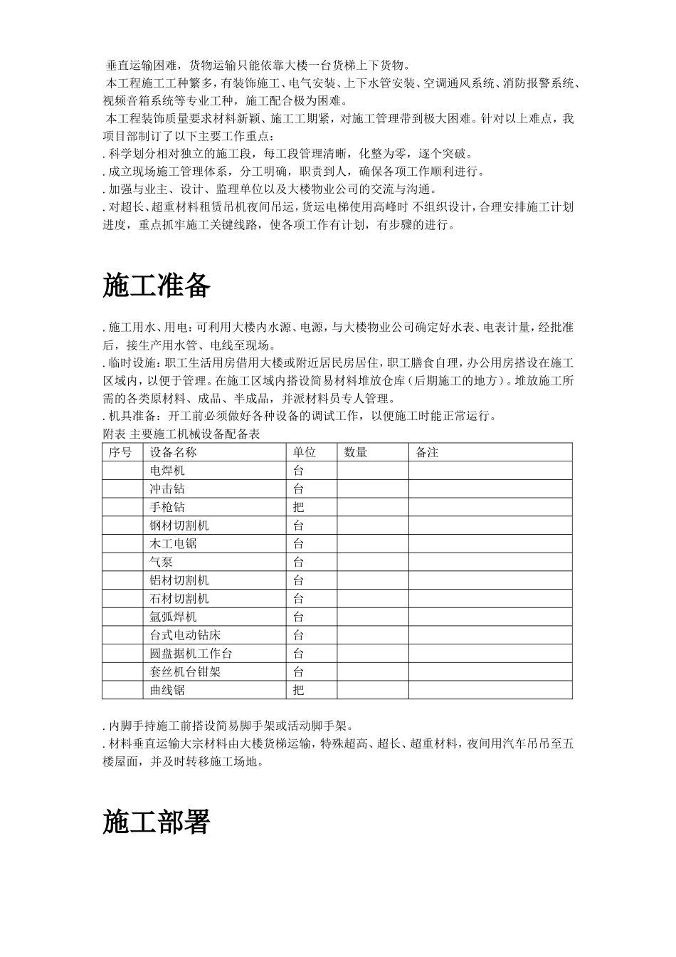 上海某高档KTV装修工程施工组织设计方案(DOC71页)_第3页