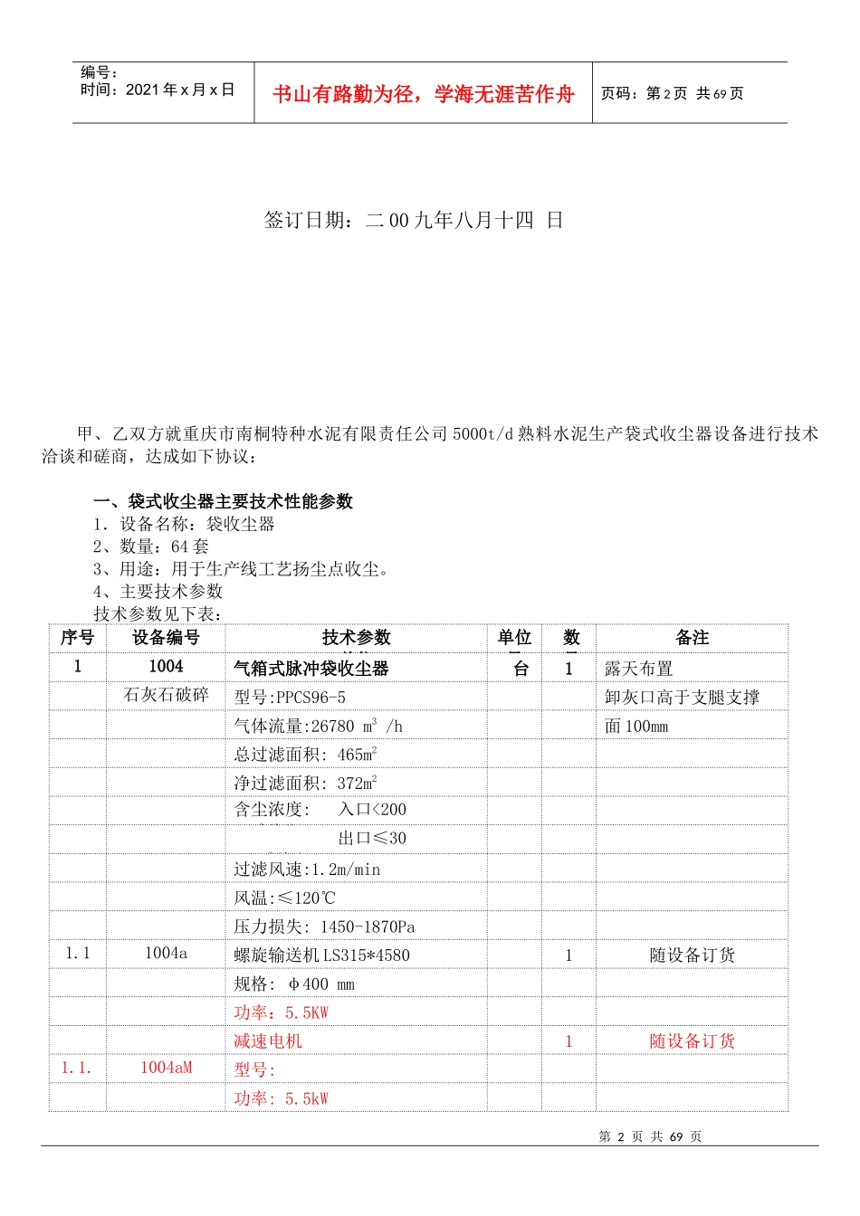 CQNT-035 袋收尘器_第2页