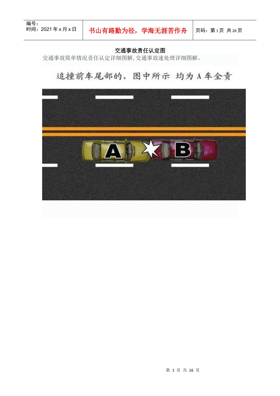 交通事故责任认定图_第1页