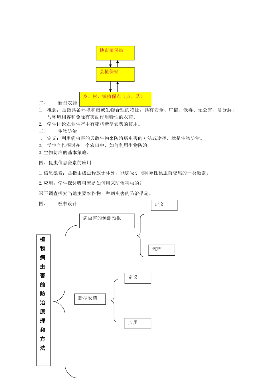 高中生物《植物病虫害的防治原理和方法》教案2 新人教版选修2_第2页