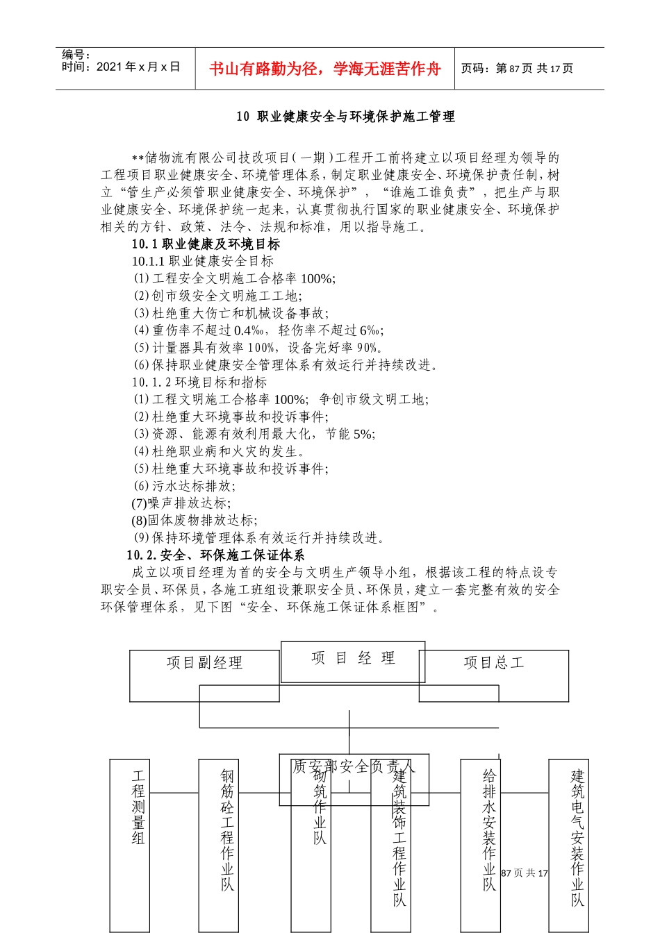 10安全与文明施工_secret(DOC24页)_第1页