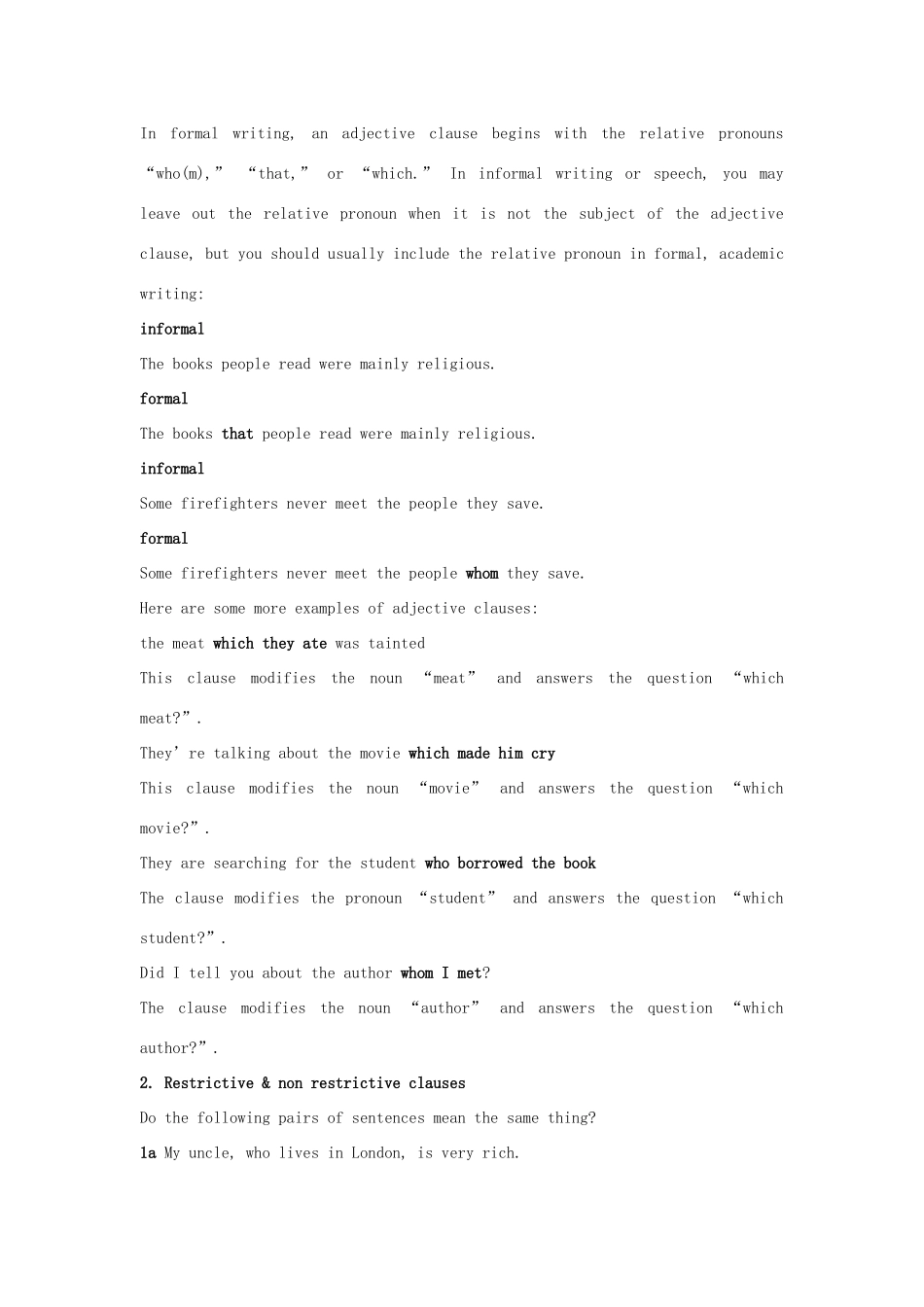 高中英语 Unit1 Cultural relics grammar教案 新人教版必修2-新人教版高一必修2英语教案_第2页