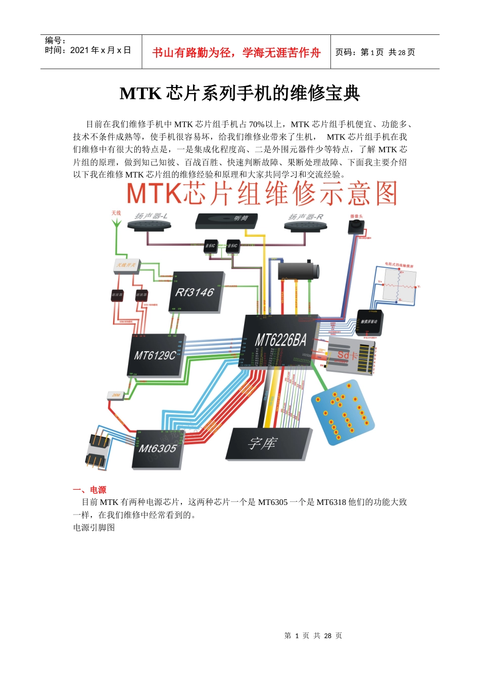 1-MTK芯片维修大全_第1页