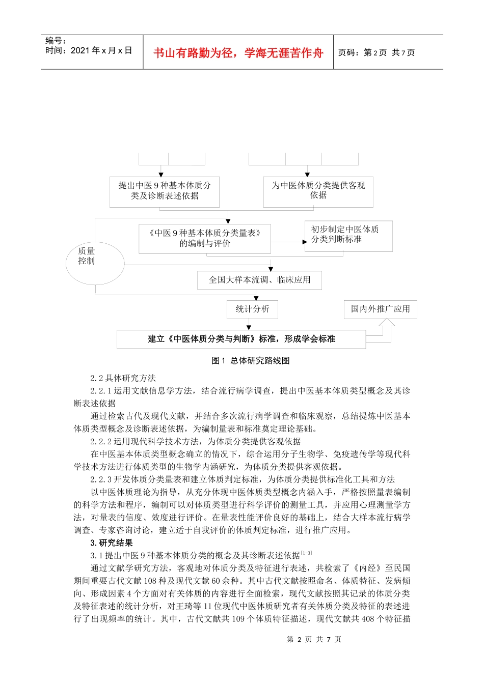 《中医体质分类判定标准》的建立_第2页