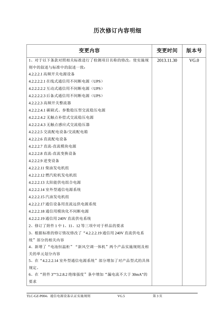 TLC-GZ-P004通信电源设备认证实施规则_第3页
