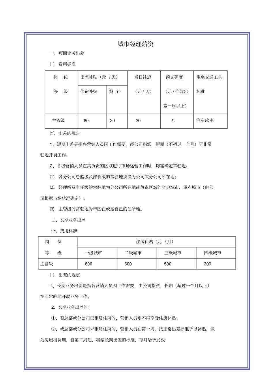 城市经理薪资_第2页