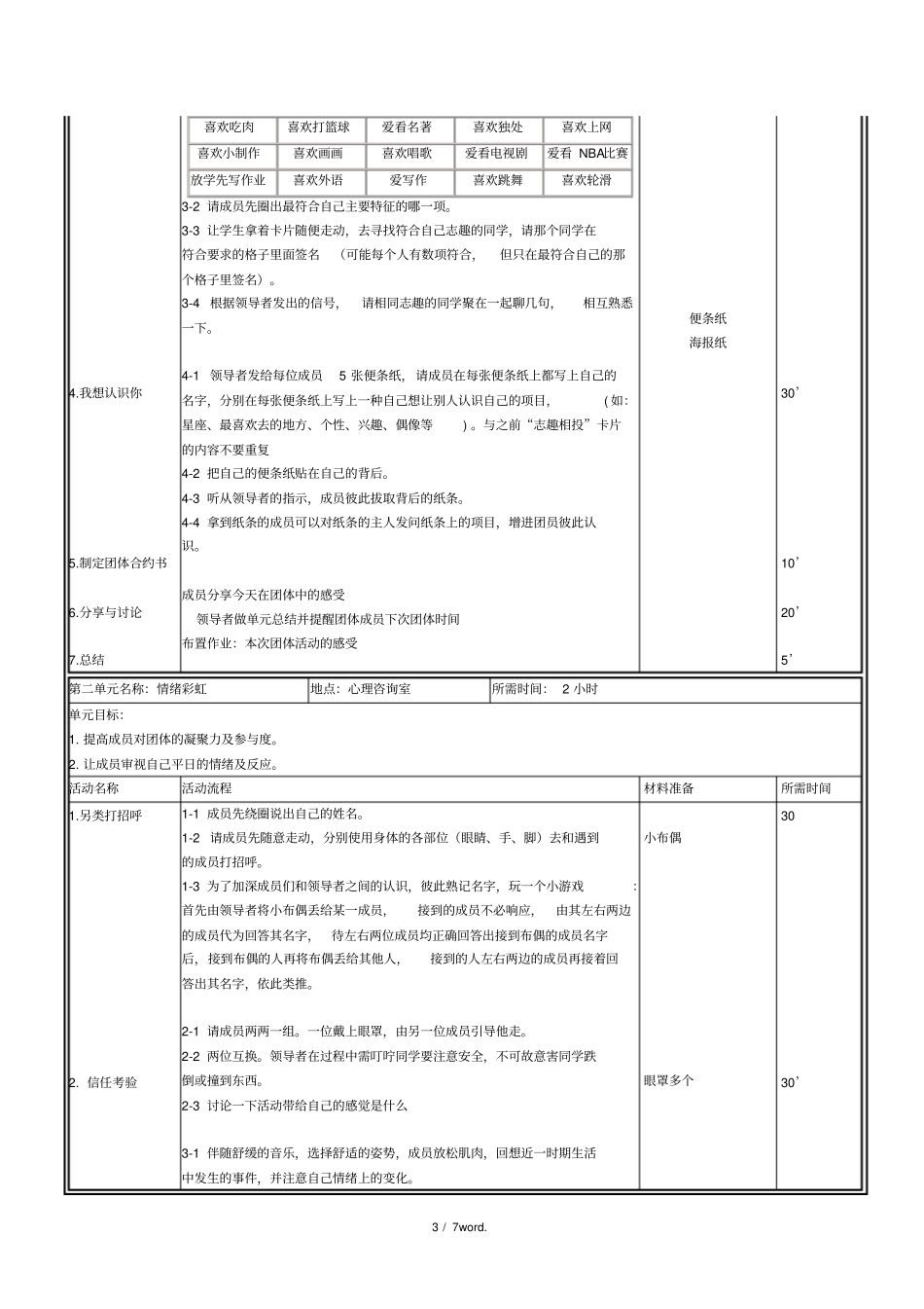 大学生情绪管理团体心理辅导方案设计#(精选.)_第3页