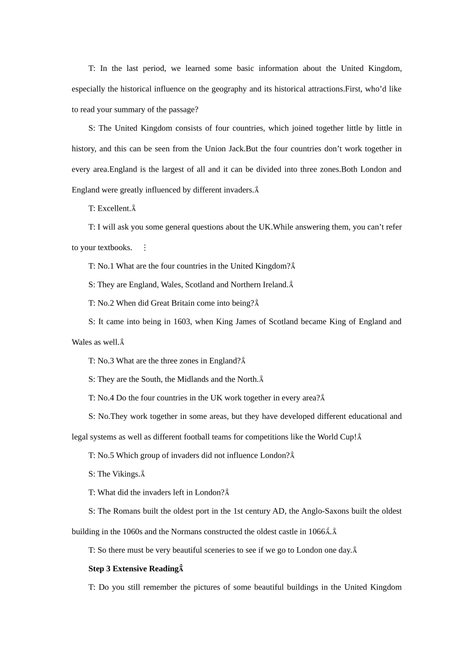 高中英语 Unit 1　Great scientists Period 1） (9)优秀教案 新人教版必修5_第3页