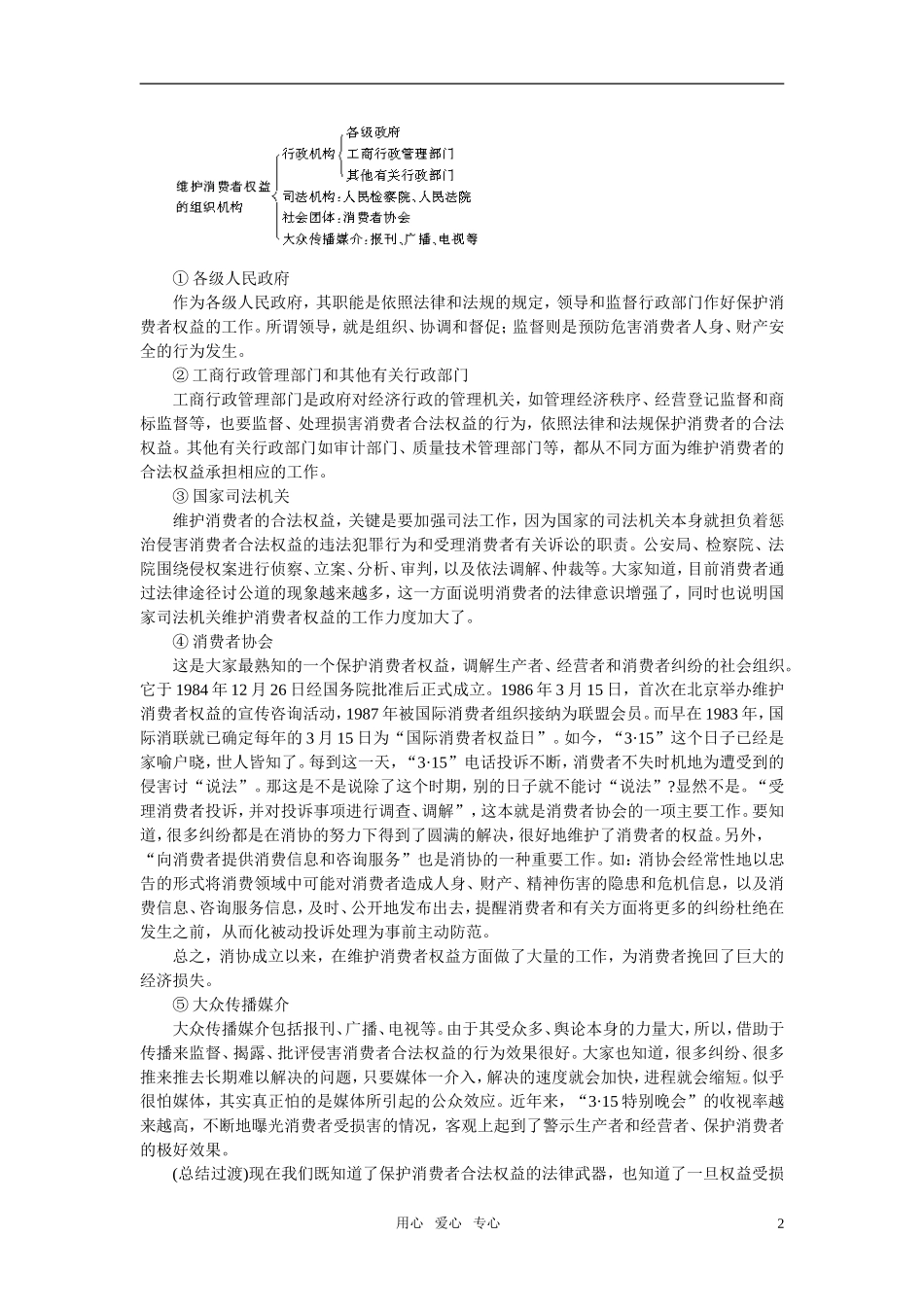 第二节家庭消费与消费者的合法权益(第五课时)_第2页