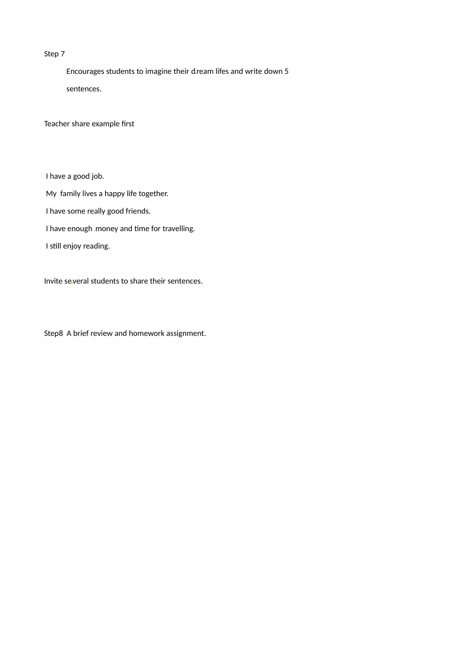 高中英语 Unit 1 Lifestyles （warm-up）教案 北师大版必修1-北师大版高一必修1英语教案_第3页