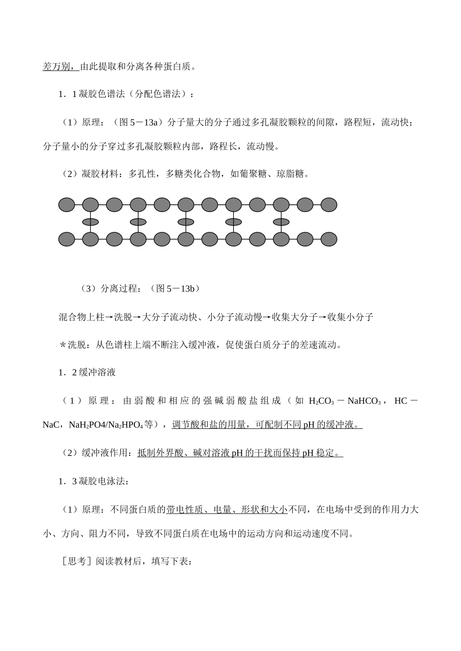高二生物选修1 血红蛋白的提取和分离_第2页
