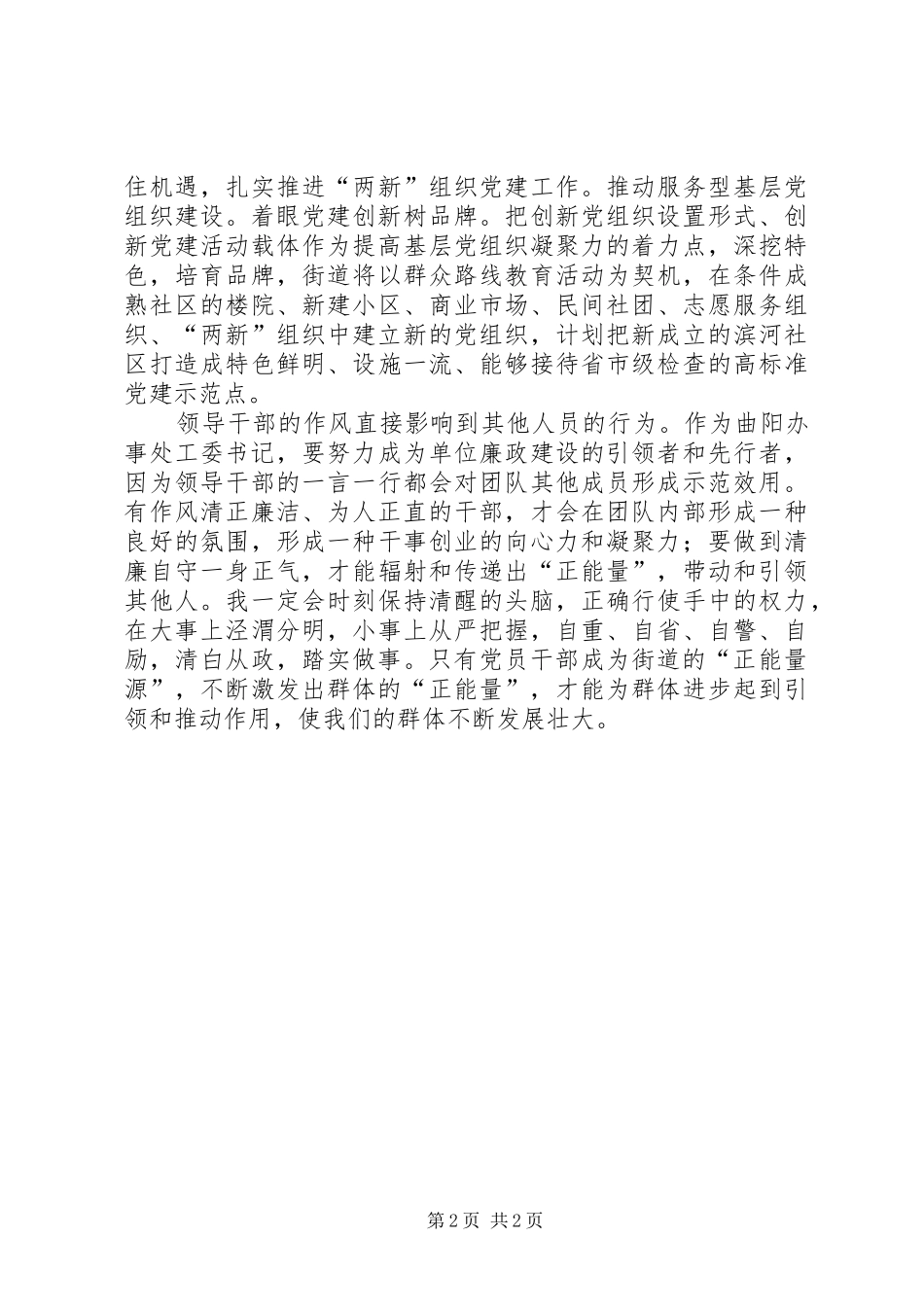 干部《正能量》读后感 _第2页