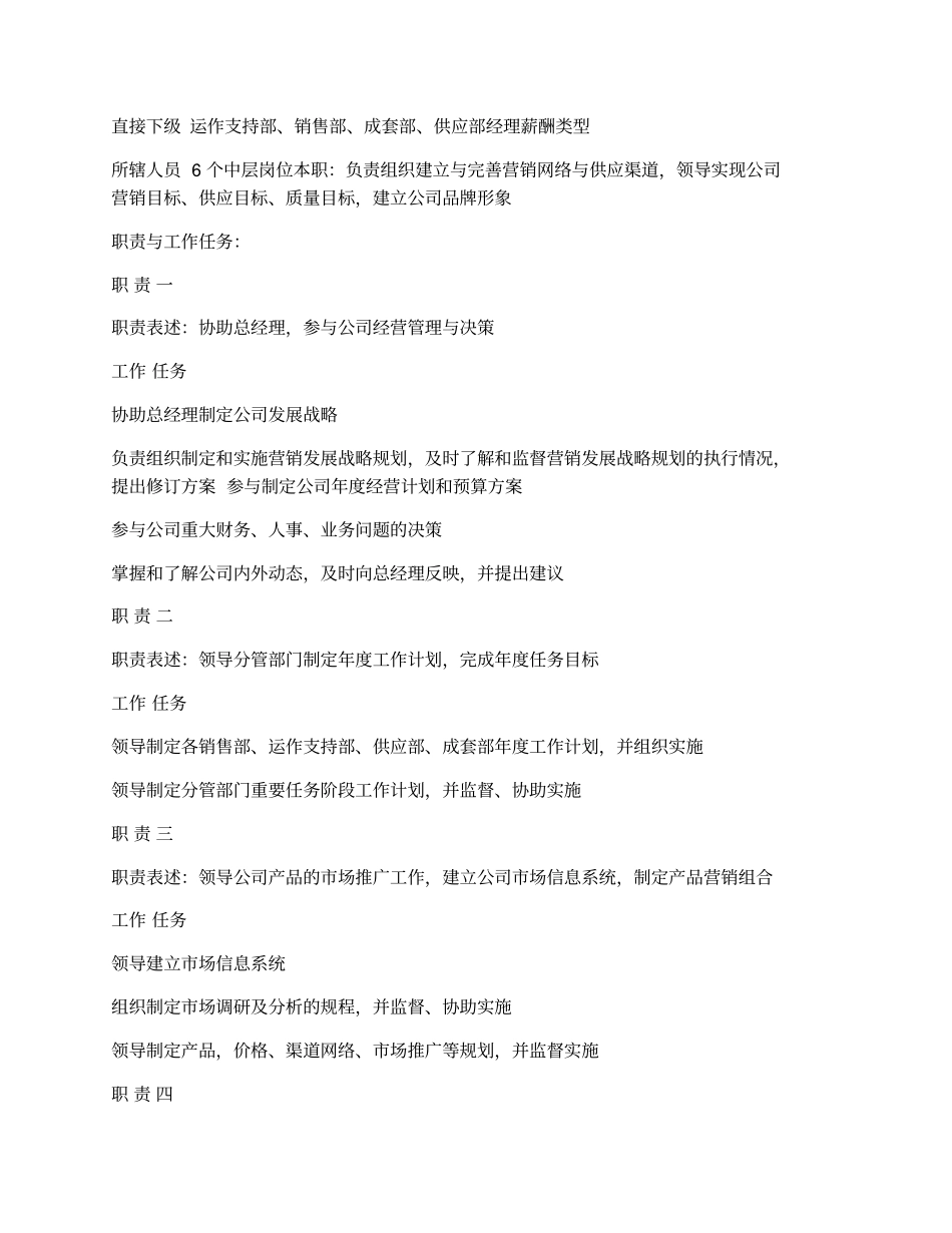 外贸公司,外贸部门_岗位职责_第3页