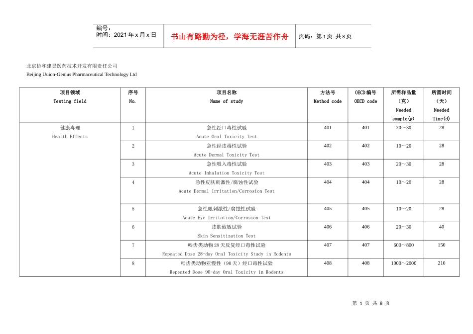 北京协和建昊医药技术开发有限责任公司_第1页