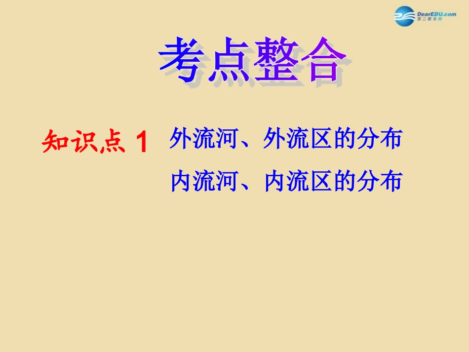 山东省青岛市城阳区第十五中学八年级地理上册 2.3 中国的河流公开课课件 湘教版_第3页