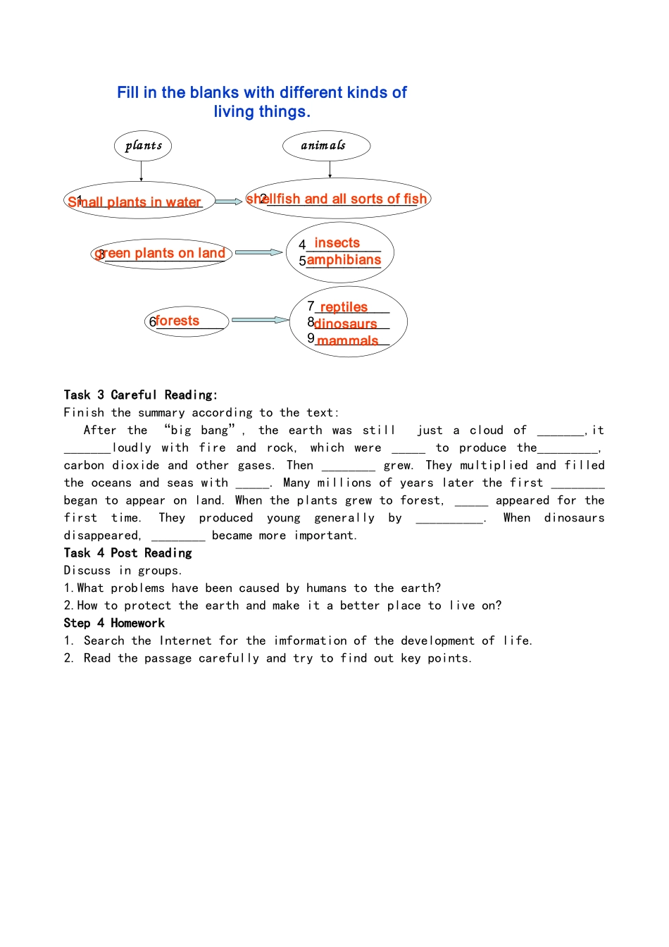 高中英语 Unit4 全单元教案必修三_第3页