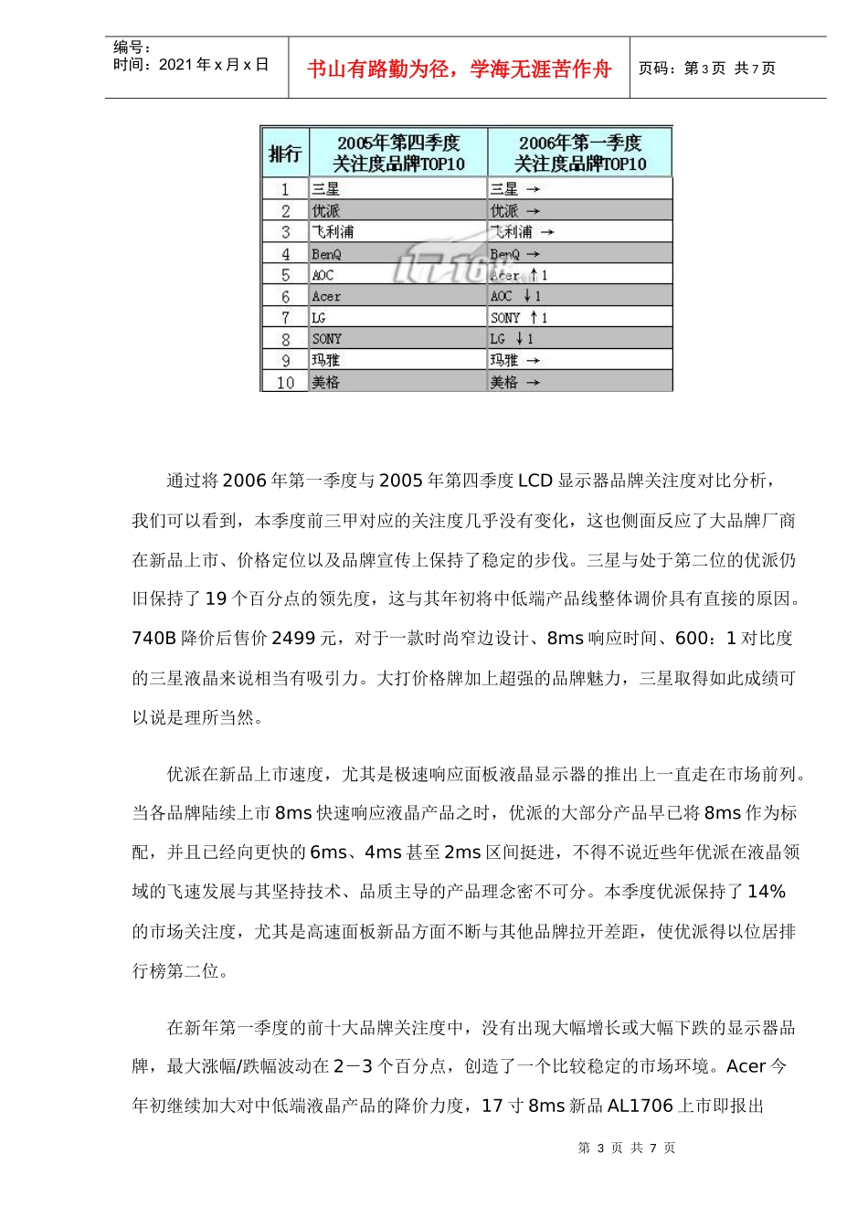 LCD显示器关注度报告_第3页