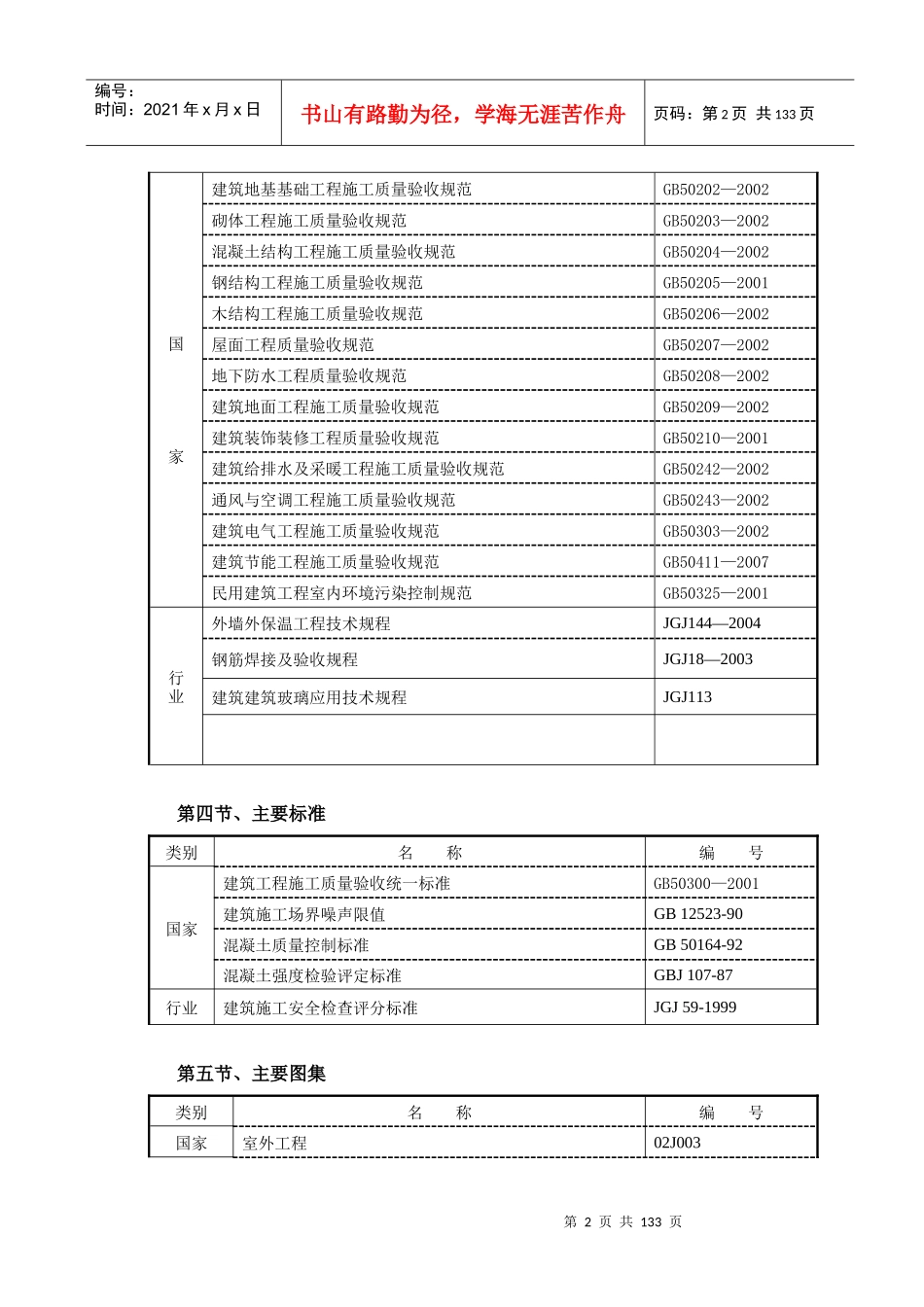 住宅楼及地下车库施工组织设计范本_第3页