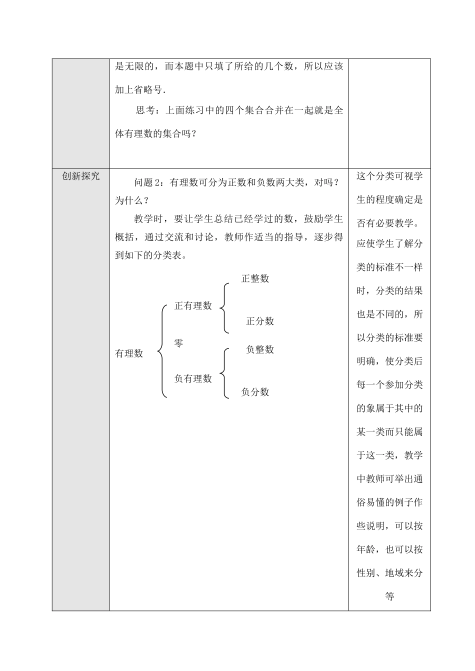 七年级数学上1.2.1有理数教案新人教版_第3页